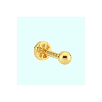 Sembol Gold 14 Ayar Altın Tragus Piercing