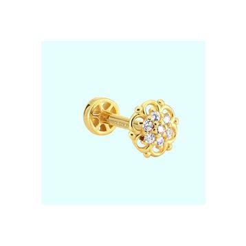 Sembol Gold 14 Ayar Altın Tragus Piercing