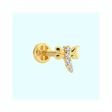 Sembol Gold 14 Ayar Altın Yusufcuk Tragus Piercing