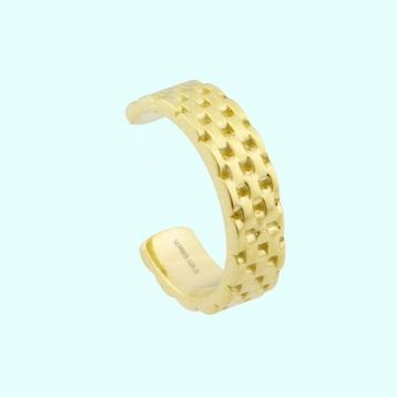 Sembol Gold 14 Ayar Earcuff Altın Kıkırdak Küpe
