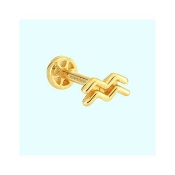 Sembol Gold 14 Ayar Kova Burcu Altın Tragus Piercing