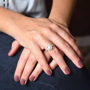 Sembol Gold 1,50 Karat Baget Altın Yüzük