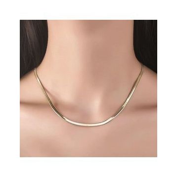 Sembol Gold Balık Sırtı 50 cm 14 Ayar 5.0 mm Altın Zincir
