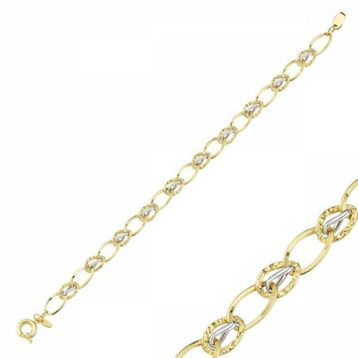 Sembol Gold Hallow Altın Bileklik