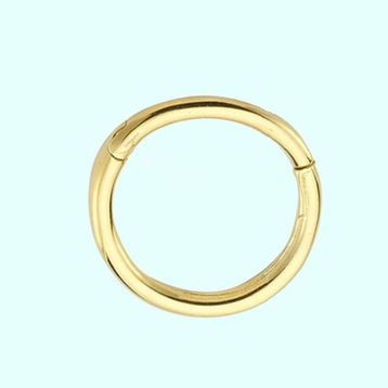 Sembol Gold Sade 14 Ayar Altın Halka Piercing