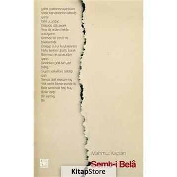 Semt-i Bela - Mahmut Kaplan