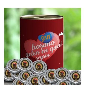 Sen Başıma Gelen Temalı Mabel Çikolata Konservesi