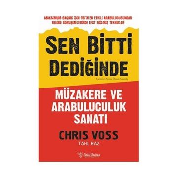 Sen Bitti Dediğinde - Chris Voss