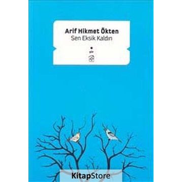 SEN EKSIK KALDIN - ARIF HIKMET ÖKTEN