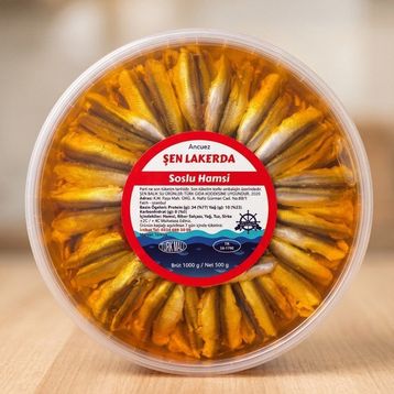 Şen Lakerda 1 kg Soslu Hamsi