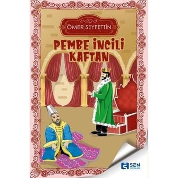 Sen Yayınları Pembe İncili Kaftan