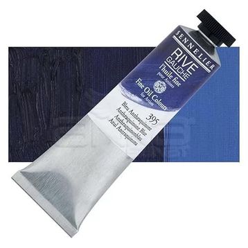 Sennelier 5783197 40 ml N:395 Anthraquinone Blue Rive Gauche Fine Yağlı Boya