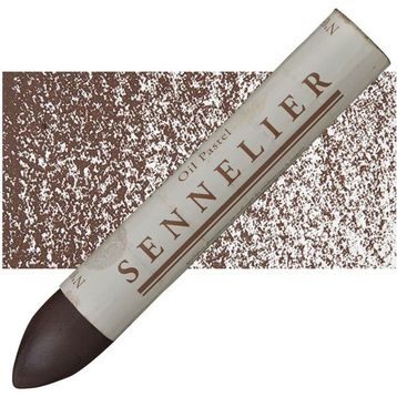 Sennelier Burnt Umber 034 Yağlı Pastel