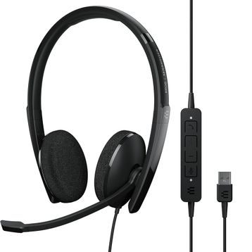 Sennheiser Epos Adapt 160 100 Serisi USB Siyah Kulak Üstü Kulaklık