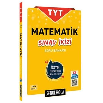 Şenol Hoca Yayınları Sınav İkizi TYT Temel Matematik Soru Bankası