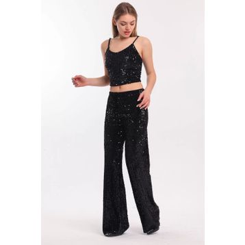 Sense PNT33970 Lastikli Geniş Paça Bayan Pantolon