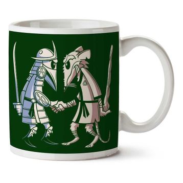Sensei Vs Sensei Spy Vs Spy Shredder Vs Splinter Tmnt Baskılı Kupa