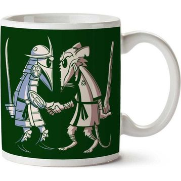 Sensei Vs Sensei Spy Vs Spy Shredder Vs Splinter Tmnt Baskılı Kupa