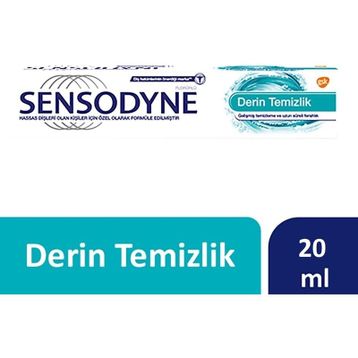 Sensodyne 20 ml Mini Derin Temizlik Diş Macunu