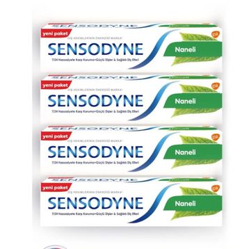 Sensodyne 4x100 ml Mint Nane Diş Macunu