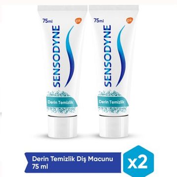 Sensodyne Derin Temizlik 2x75 ml Diş Macunu