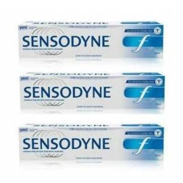 Sensodyne F 3x100 ml Diş Macunu
