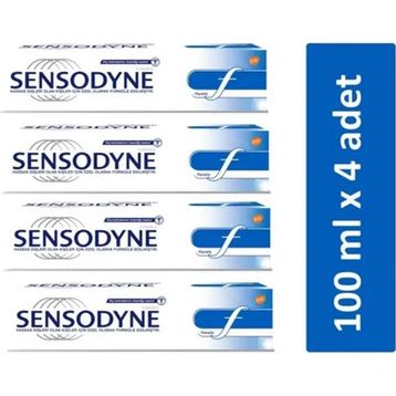 Sensodyne Ferah Nefes 4x100 ml Florürlü Diş Macunu