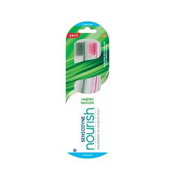 Sensodyne Nourish Yumuşak 2'li Diş Fırçası