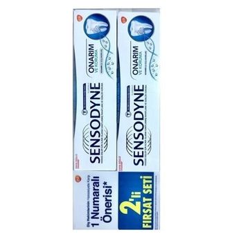 Sensodyne Onarım ve Koruma 2x75 ml Derin Onarım Diş Macunu