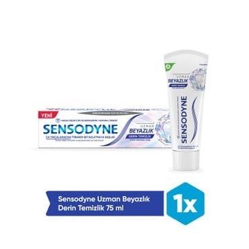 Sensodyne Uzman Beyazlık Derin Temizlik 75 ml Diş Macunu