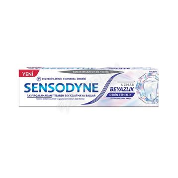 Sensodyne Uzman Beyazlık Derin Temizlik 75 ml Diş Macunu