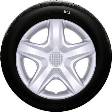 Şentürk Fiat 131 14 İnç Çatlamaz Kırılmaz Esnek Jant Kapağı Takımı