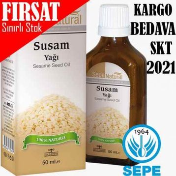 Sepe Natural 50 ml Susam Yağı