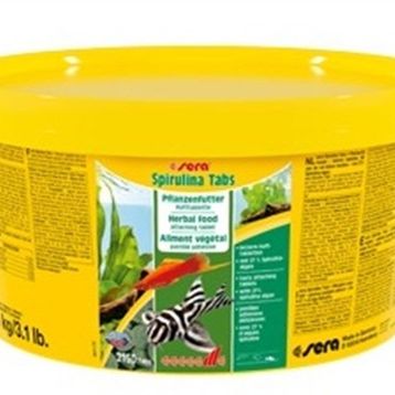Sera 100 Adet Spirulina Tabs Bitkisel Tablet Balık Yemi
