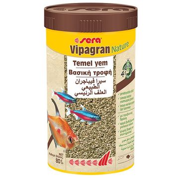 Sera 250 ml Vipagran Nature Balık Yemi