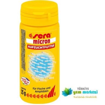 Sera 50 ml Micron Toz Yavru Büyütme Balık Yemi