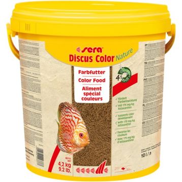 Sera Discus Color Nature 10 lt 4200 gr Kova Balık Yemi
