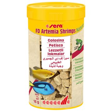 Sera FD Artemia Shrimps Nature 250 ml Balık Yemi