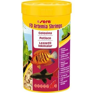 Sera FD Artemia Shrimps Nature 250 ml Balık Yemi