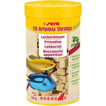 Sera FD Artemia Shrimps Nature 250 ml Balık Yemi