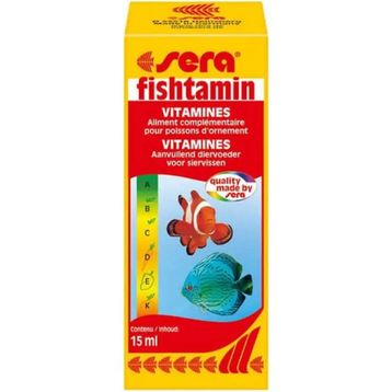 Sera Fishtamin 15 ml Balık Vitamini