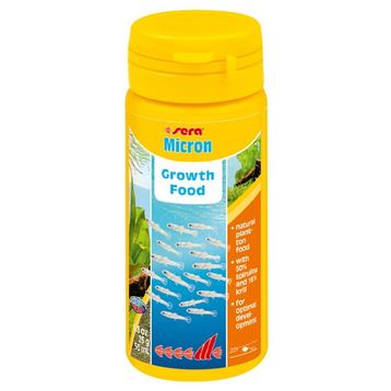 Sera Micron Nature 50 ml/25 gr Kutu Balık Yemi