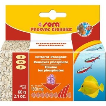 Sera Phosvec Granulat 60 gr Balık Yemi
