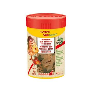 Sera San Nature Renkli Pul 100 ml Balık Yemi