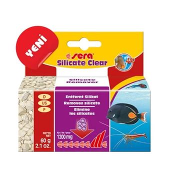 Sera Silicate Clear 60 gr Balık Yemi