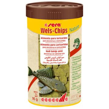 Sera Wels Chips Nature 250 ml Balık Yemi