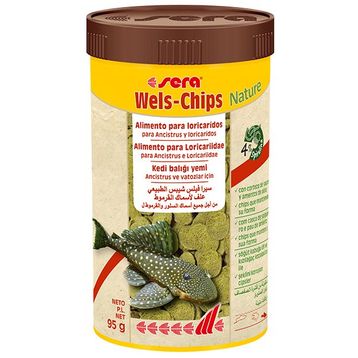 Sera Wels Chips Nature 250 ml Balık Yemi