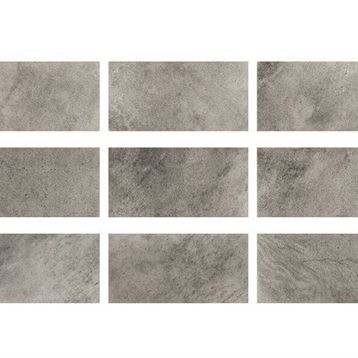 Serapool Antique Grey 33x66 Porselen Gri Havuz Seramiği