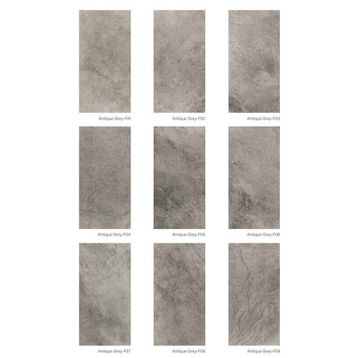 Serapool Antique Grey 33x66 Porselen Gri Havuz Seramiği