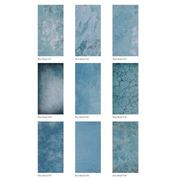 Serapool Blue Bead 33x66 Porselen Mavi Havuz Seramiği